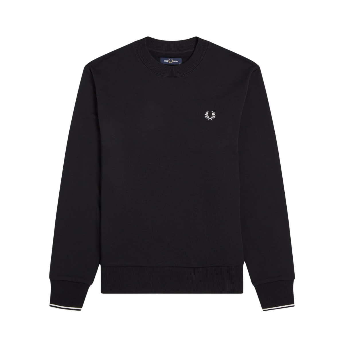 Crew Neck Sweatshirt - Black