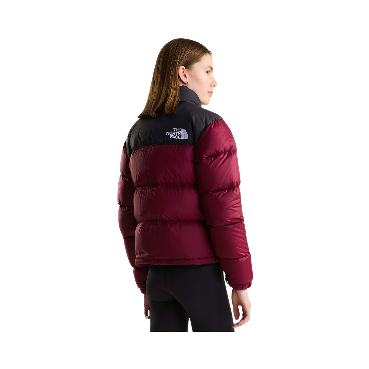 W Retro Nuptse Jacket - Burgundy Crush