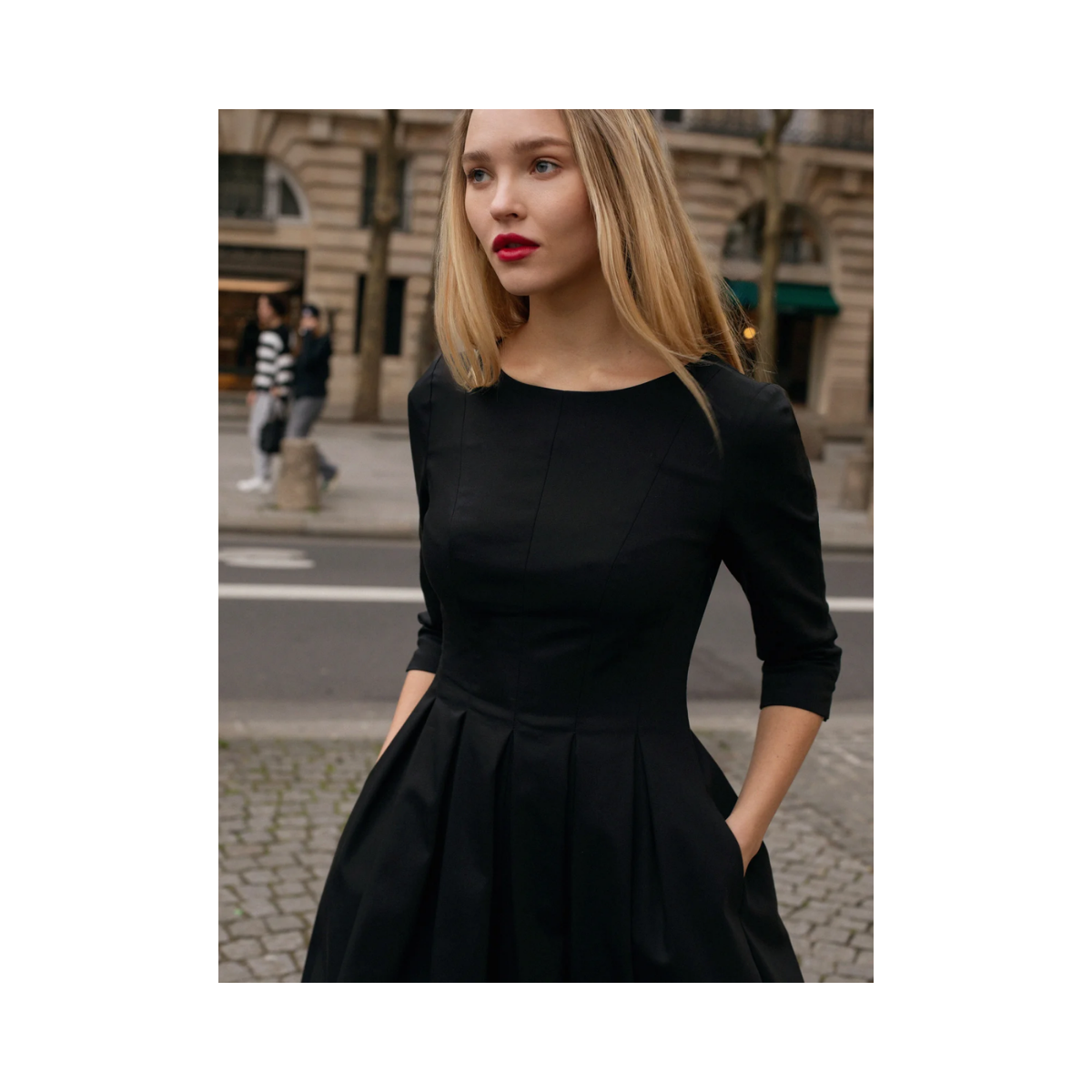 Julitta 3 Dress - BLACK