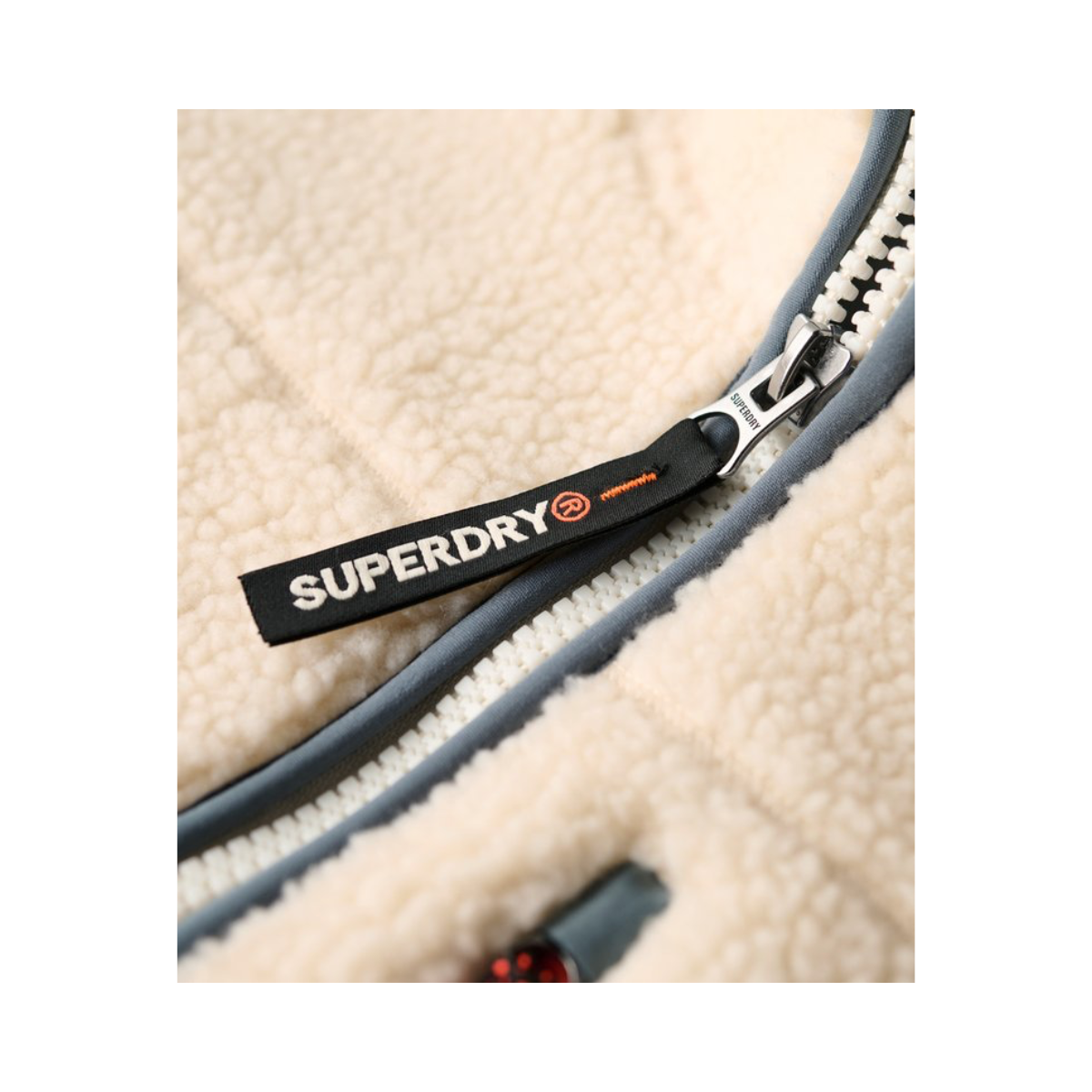 Outdoor Full Zip Fleece - 39E Ecru