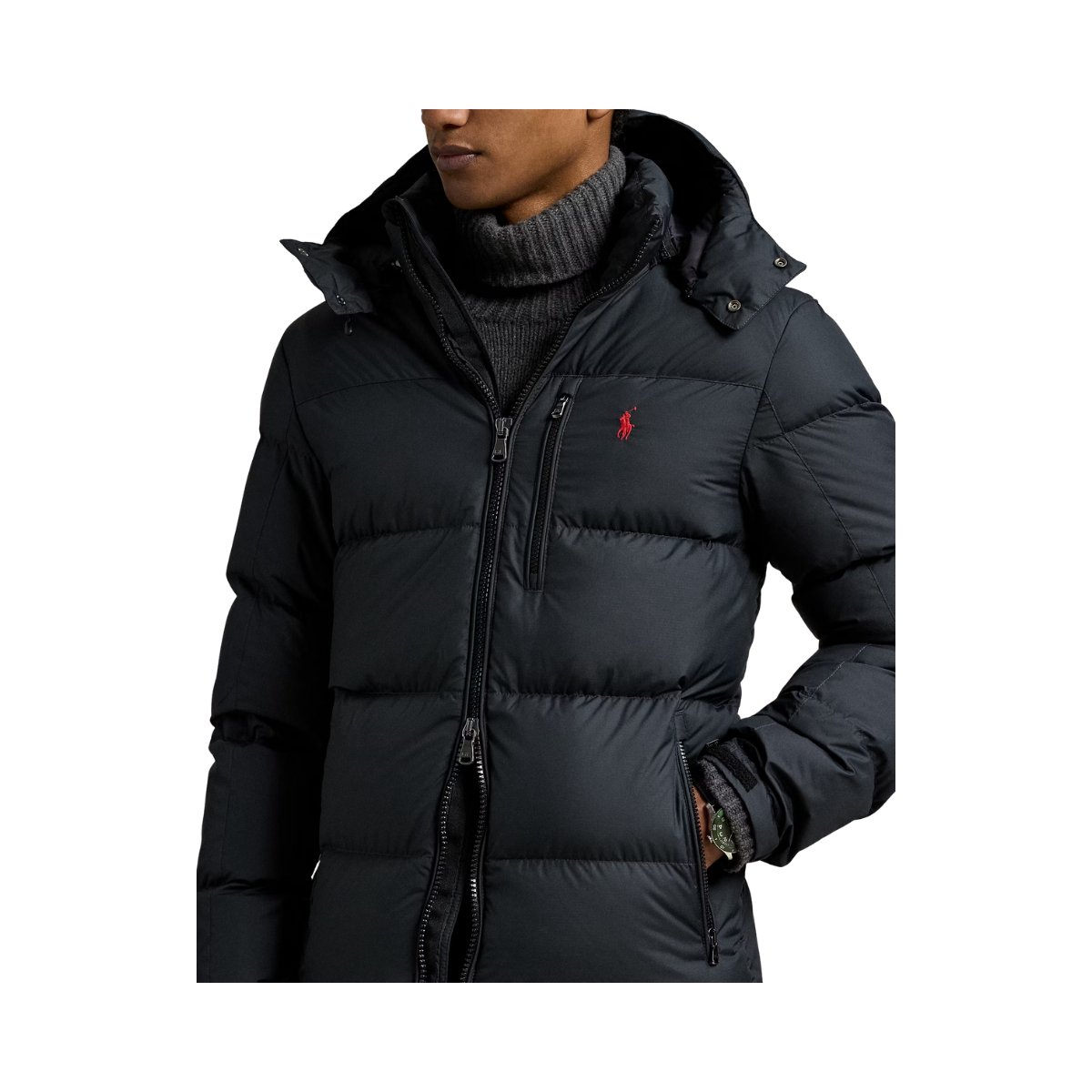 Insulated Bomber Jacket - Polo Black