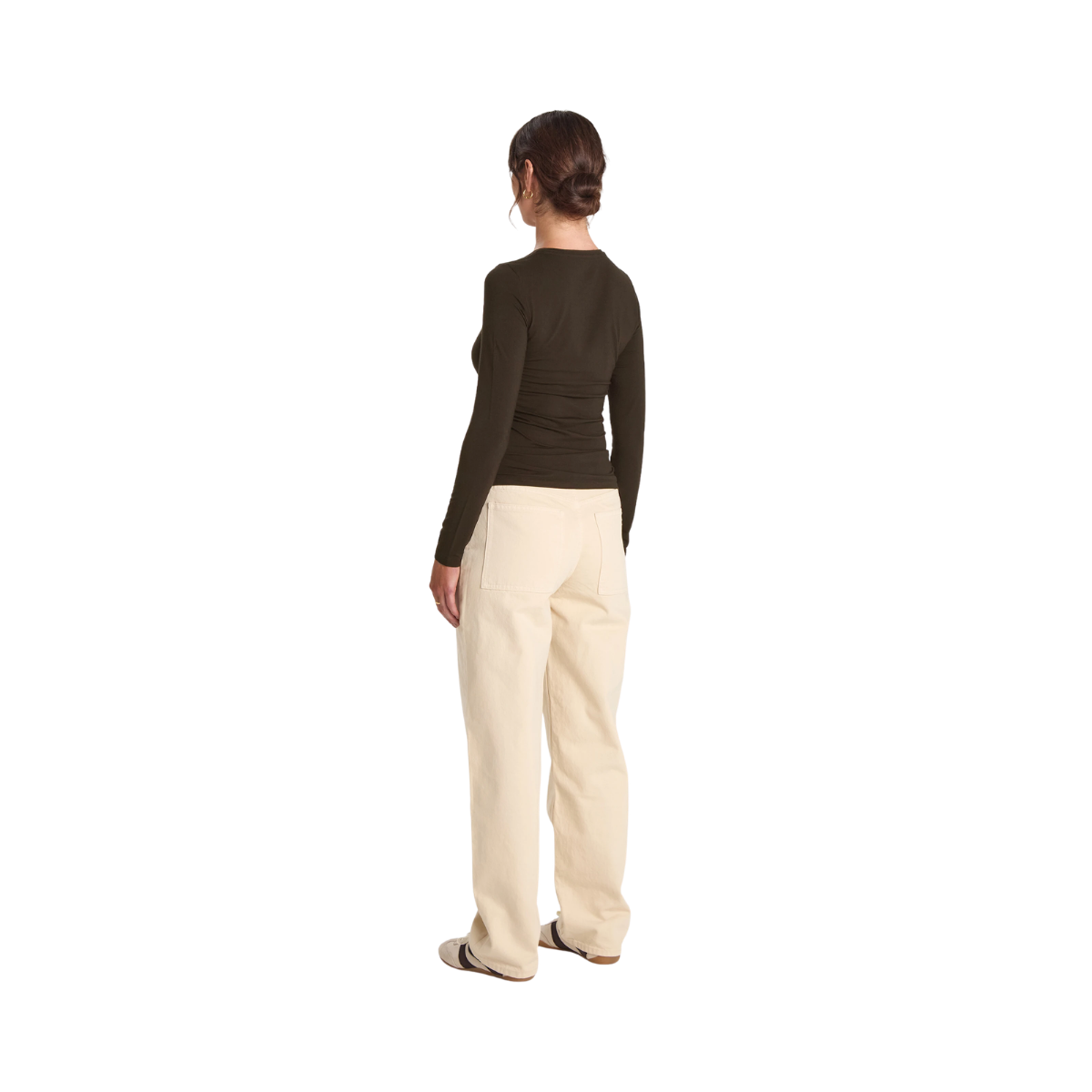 Long Sleeve Lyocell - ESPRESSO