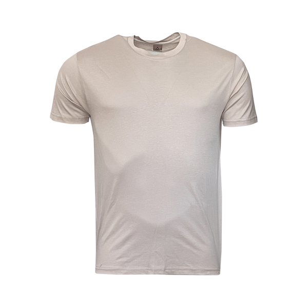Cotton Modal T-Shirt - Beige