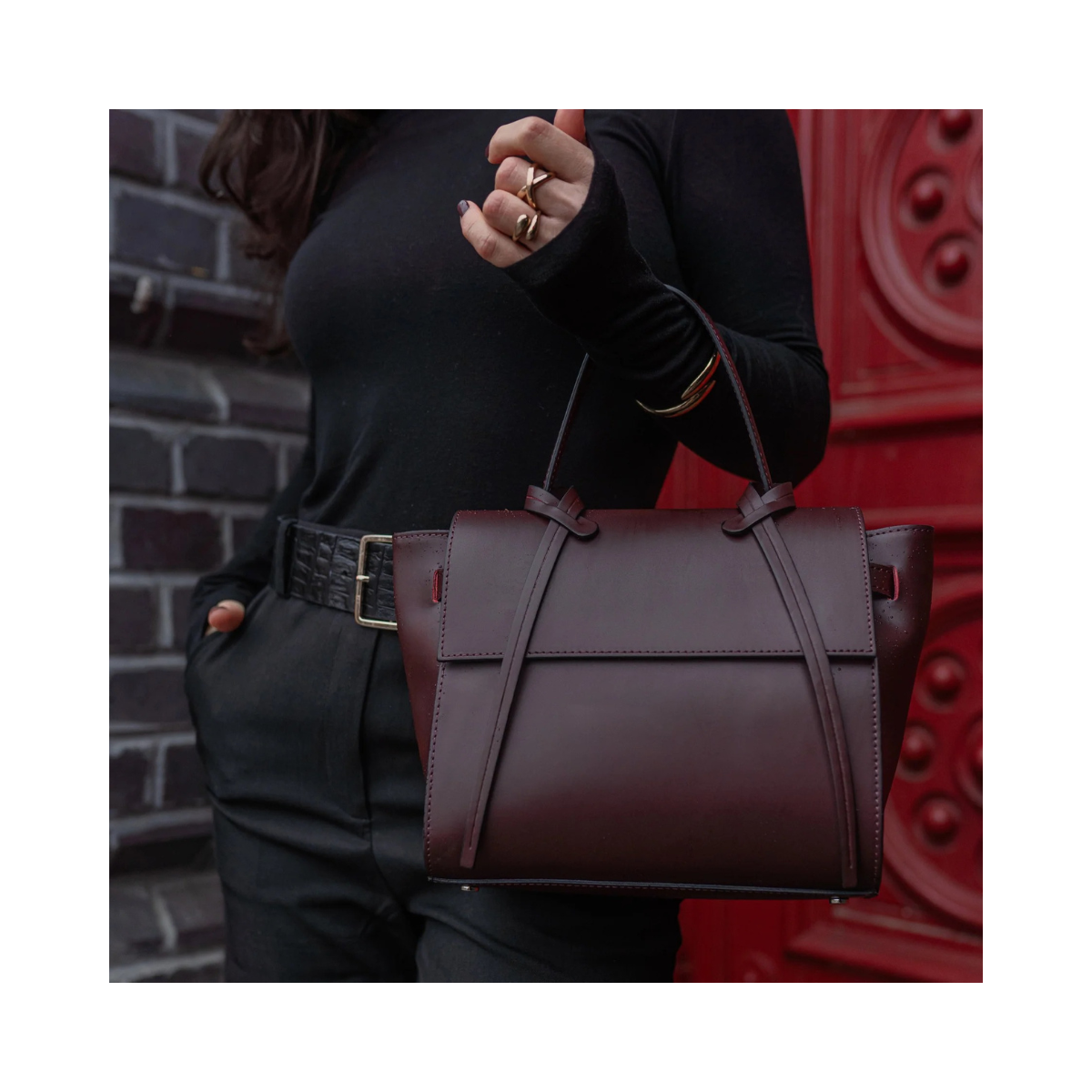 Arezzo Bag - Bordeaux