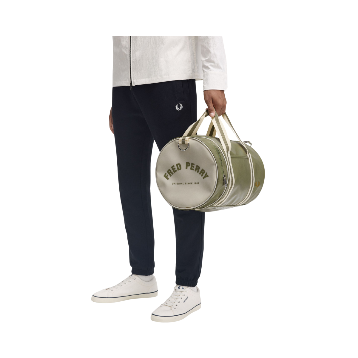 Classic Barrel Bag - Olive Mint
