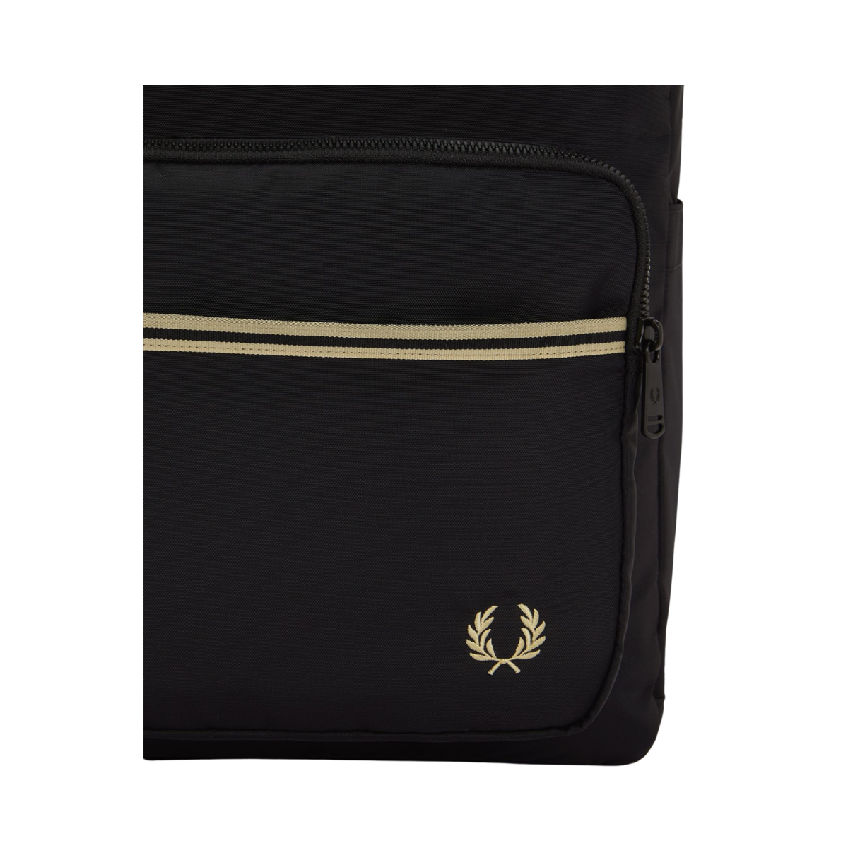 Tipped Tape Backpack - Black