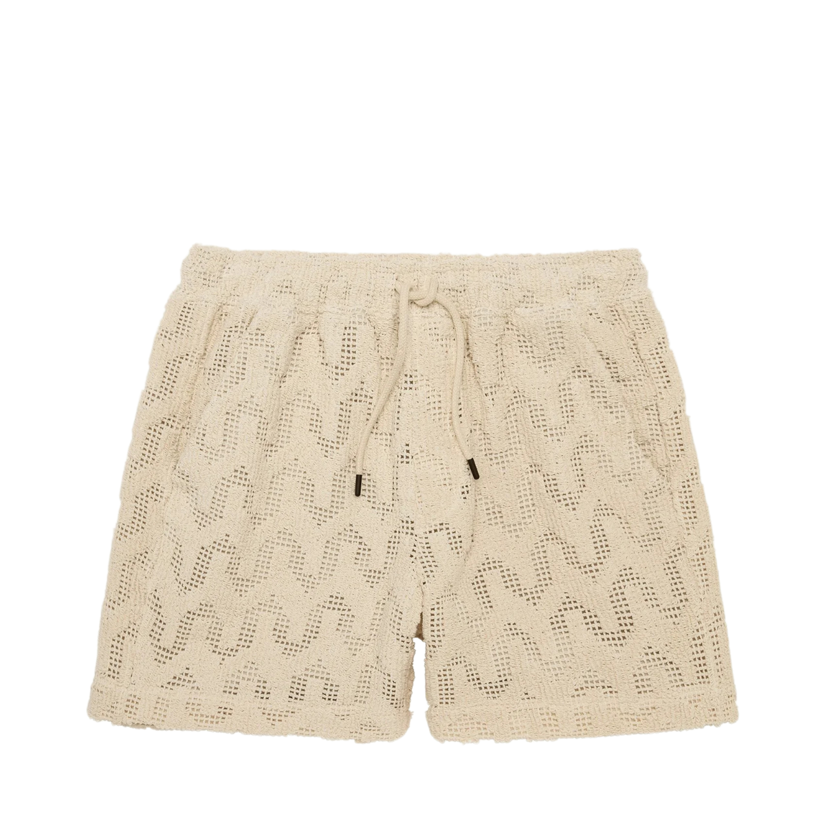 Atlas Crochet Shorts - Beige