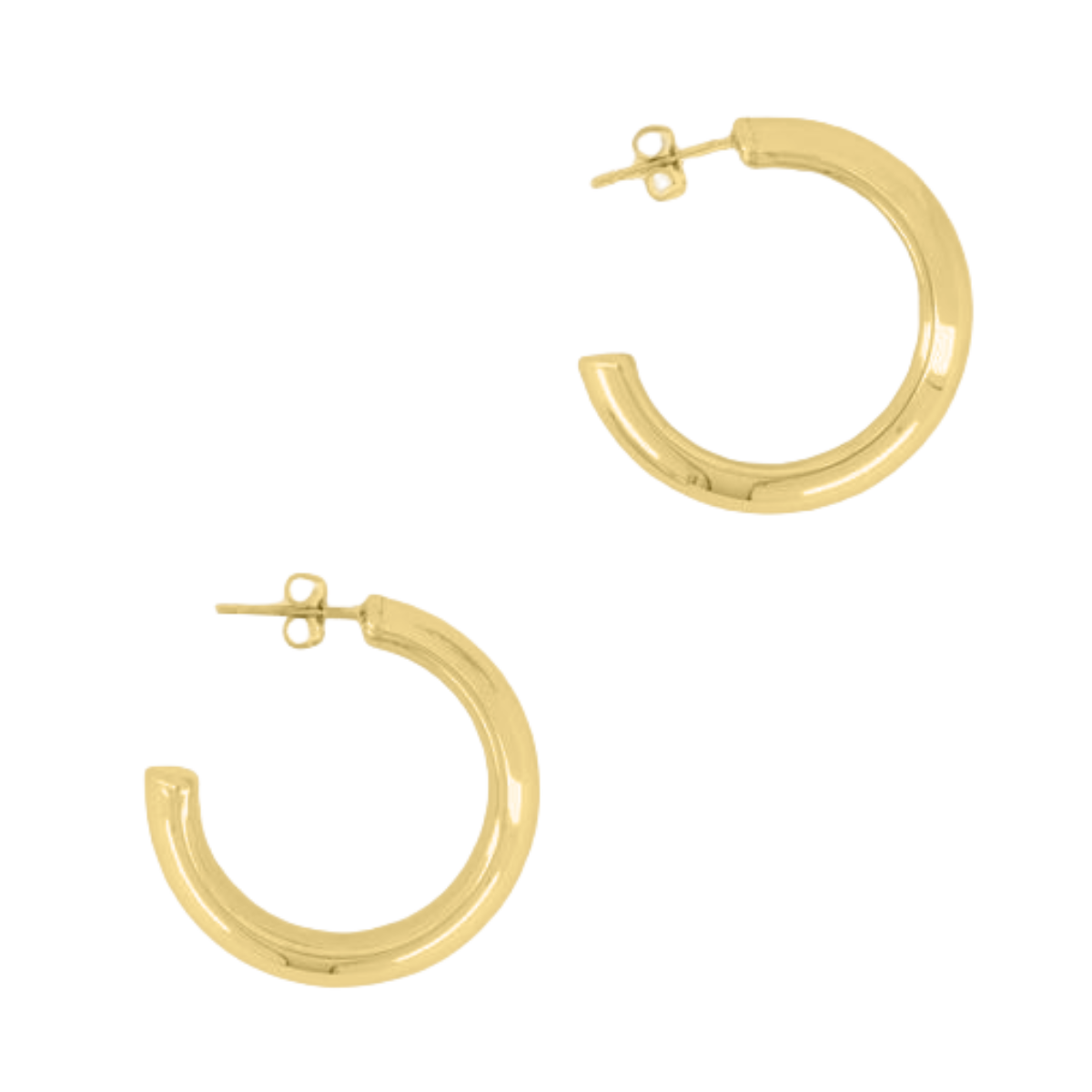 Earring Hoops Small - Gold