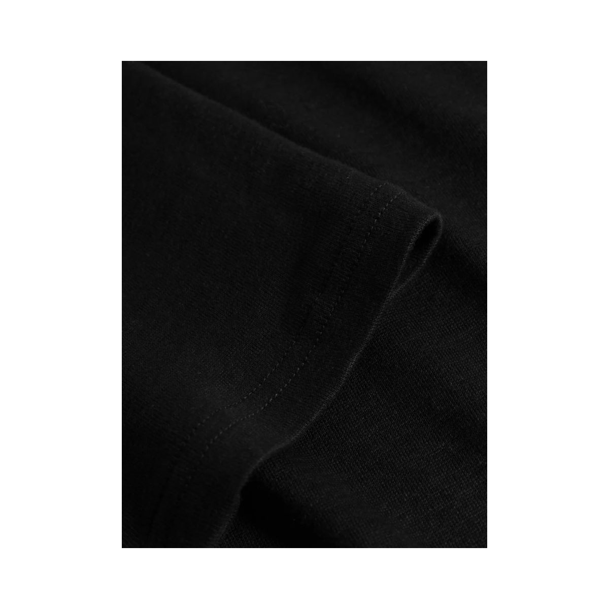 Linen polo - Black Jet