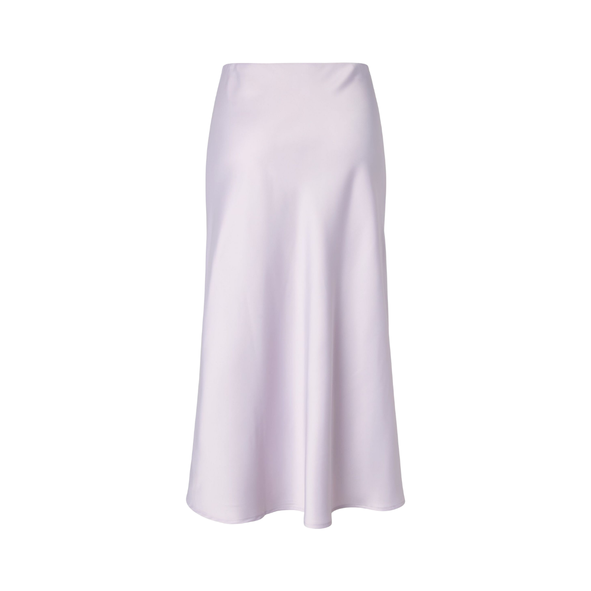 YASPella Highwaist Midi Skirt - Orchid Petal