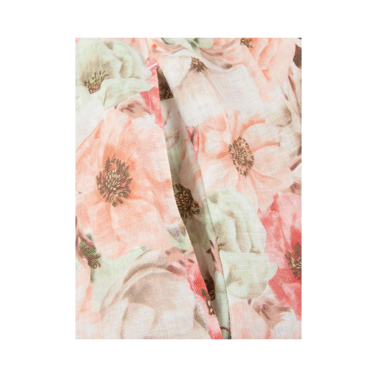 Lilly Dress - Light Orange Pattern