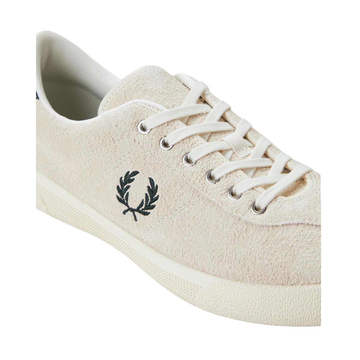 Tennis Shoe Suede - Ecru