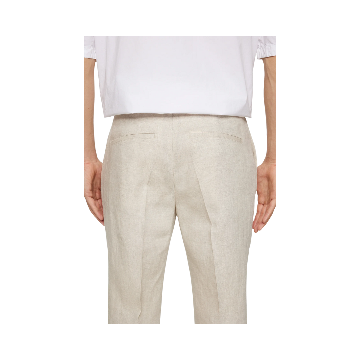 Grant Super Linen Pants - Moonbeam