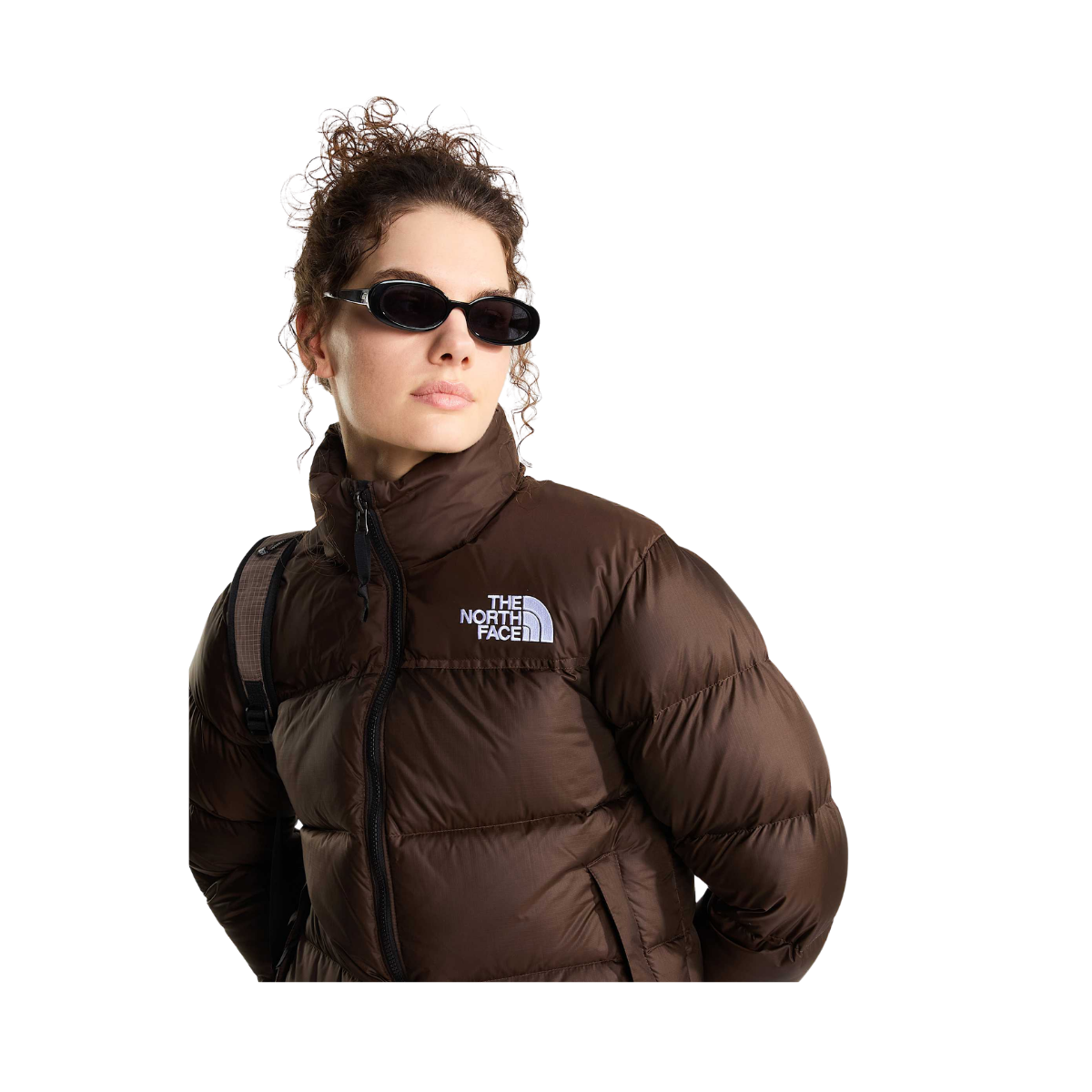 W Retro Nuptse Jacket - Dark Chestnut