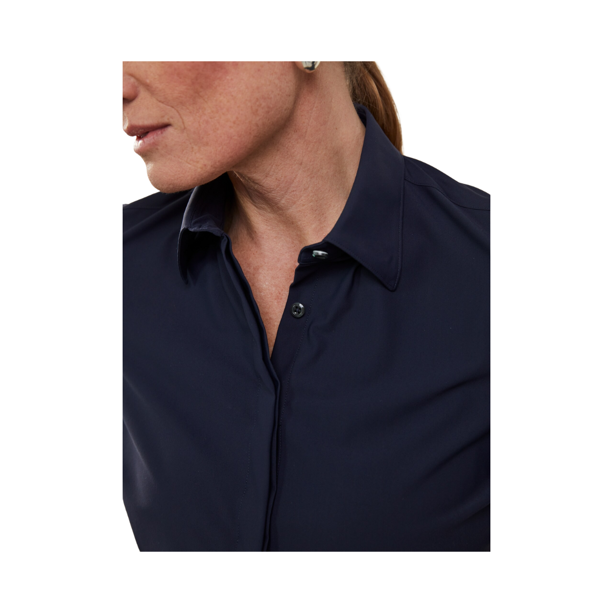 Sofie Shirt - Navy Blue
