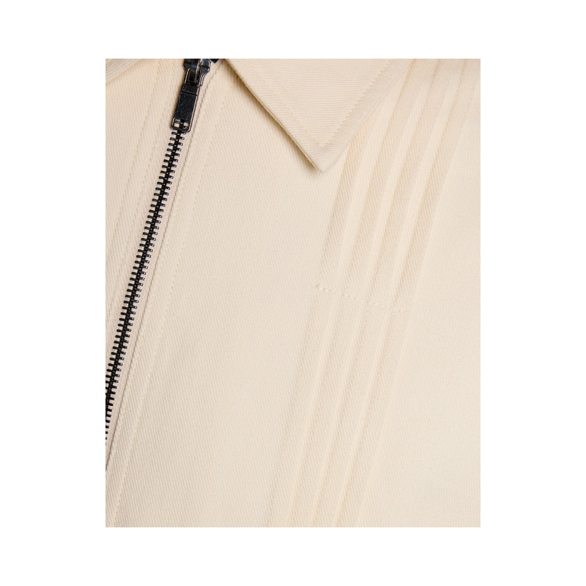 Pintuck Jacket - Radiant Ecru