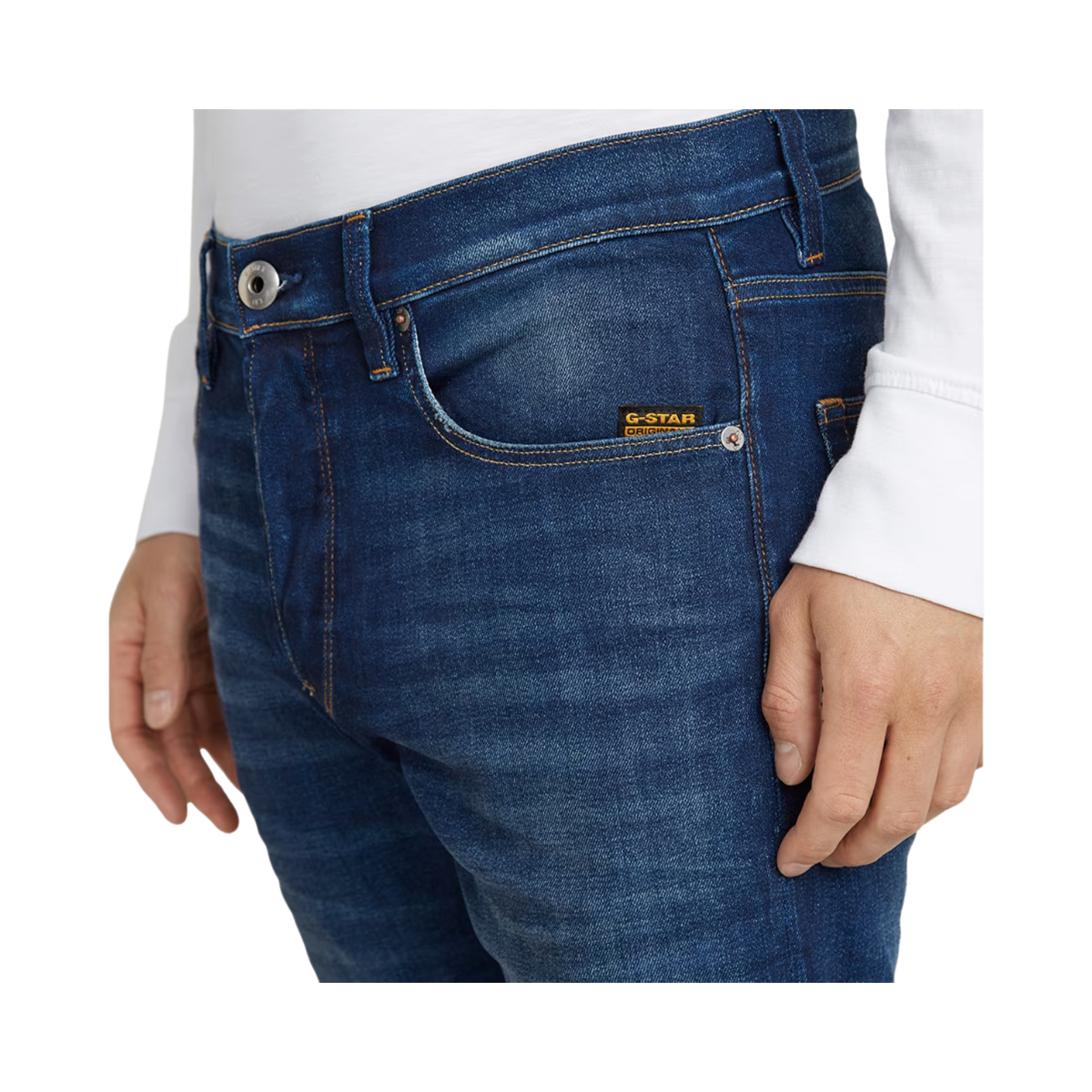 3301 Slim - A888 Worker Faded Blue