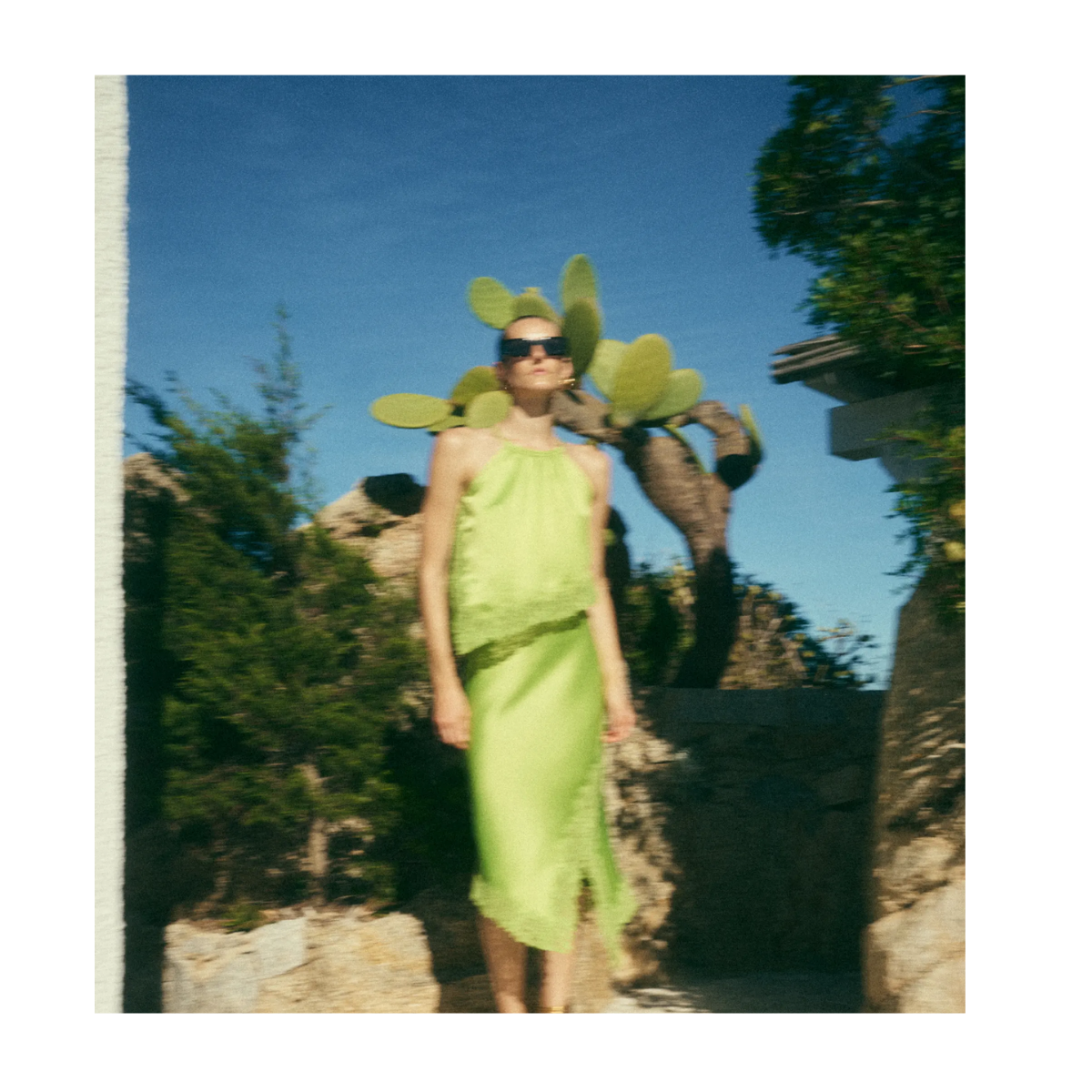 Madina topp - Lime