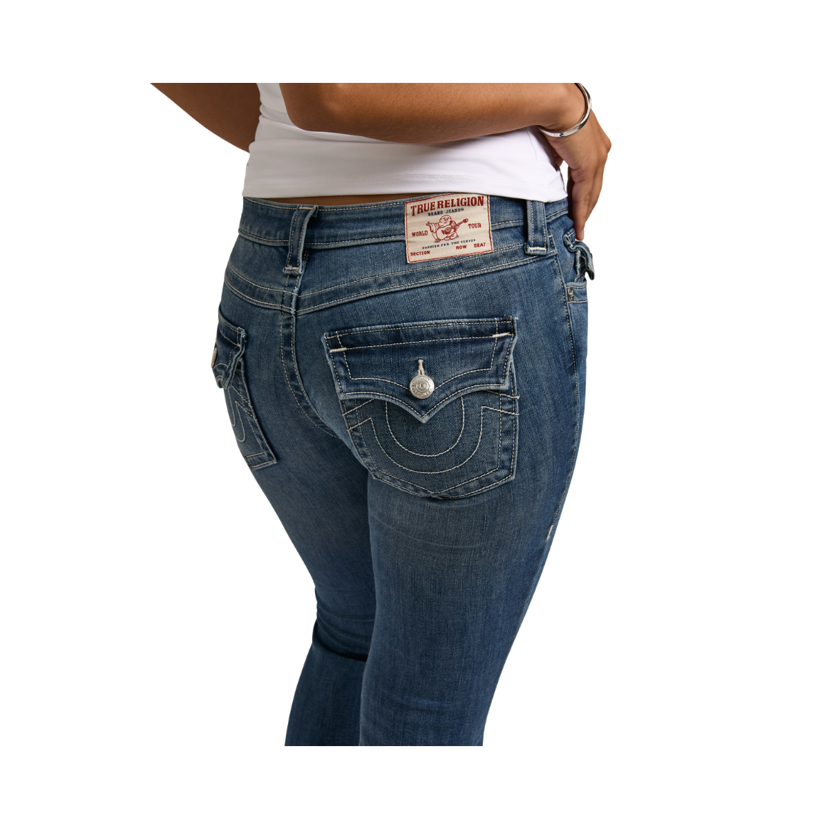 Joey Low Rise Flare Flap - IOFM Arabella