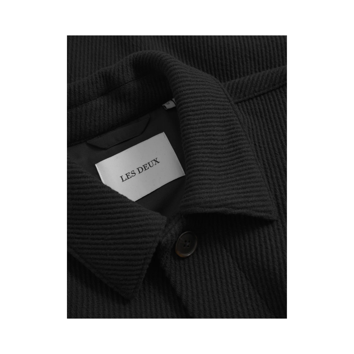 Nash Twill Wool Jacket - Black