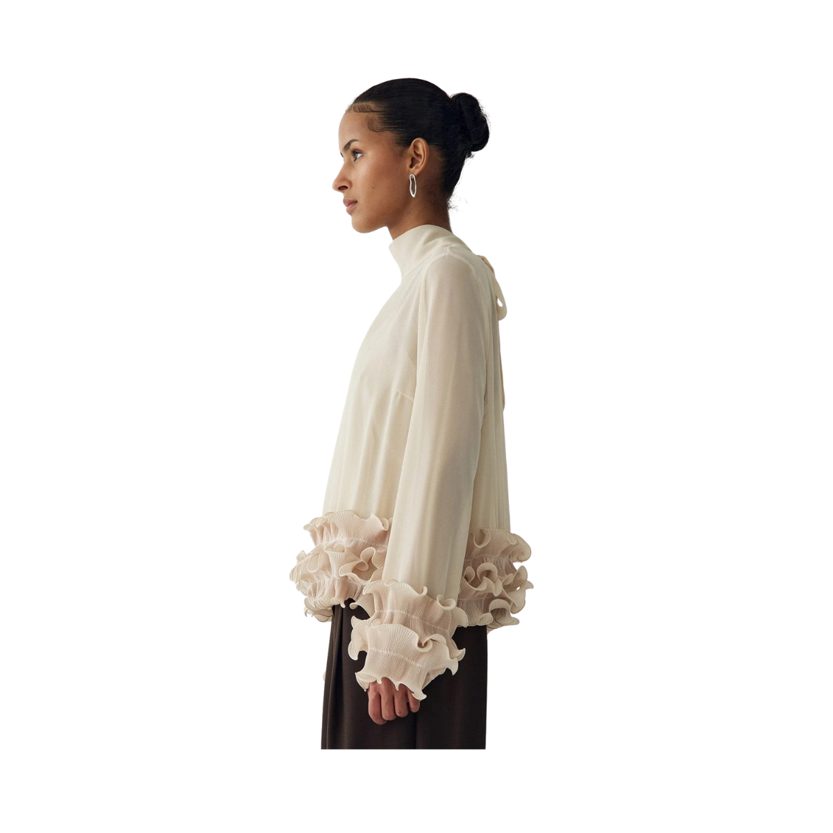 N-Latanietta Blouse - Ivory