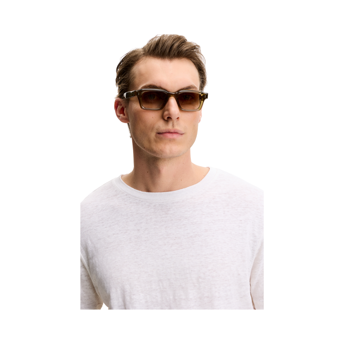 Coma Linen Tee - White
