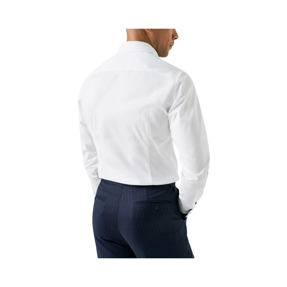 Floral Effect Signature Twill Shirt - White