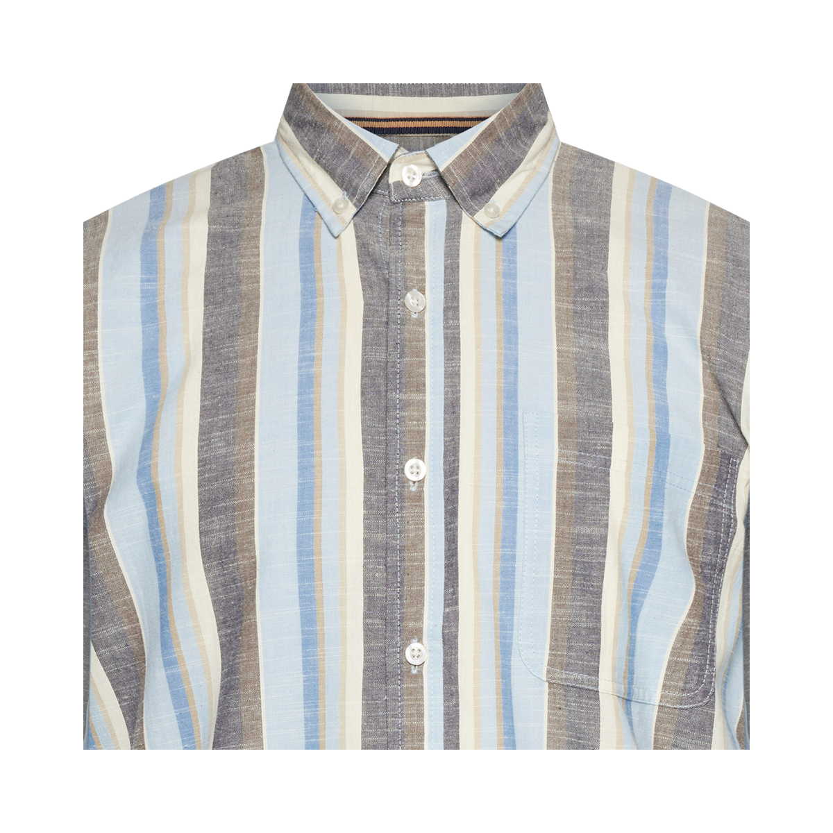 GustavSi Slub Stripe - Blue Captain