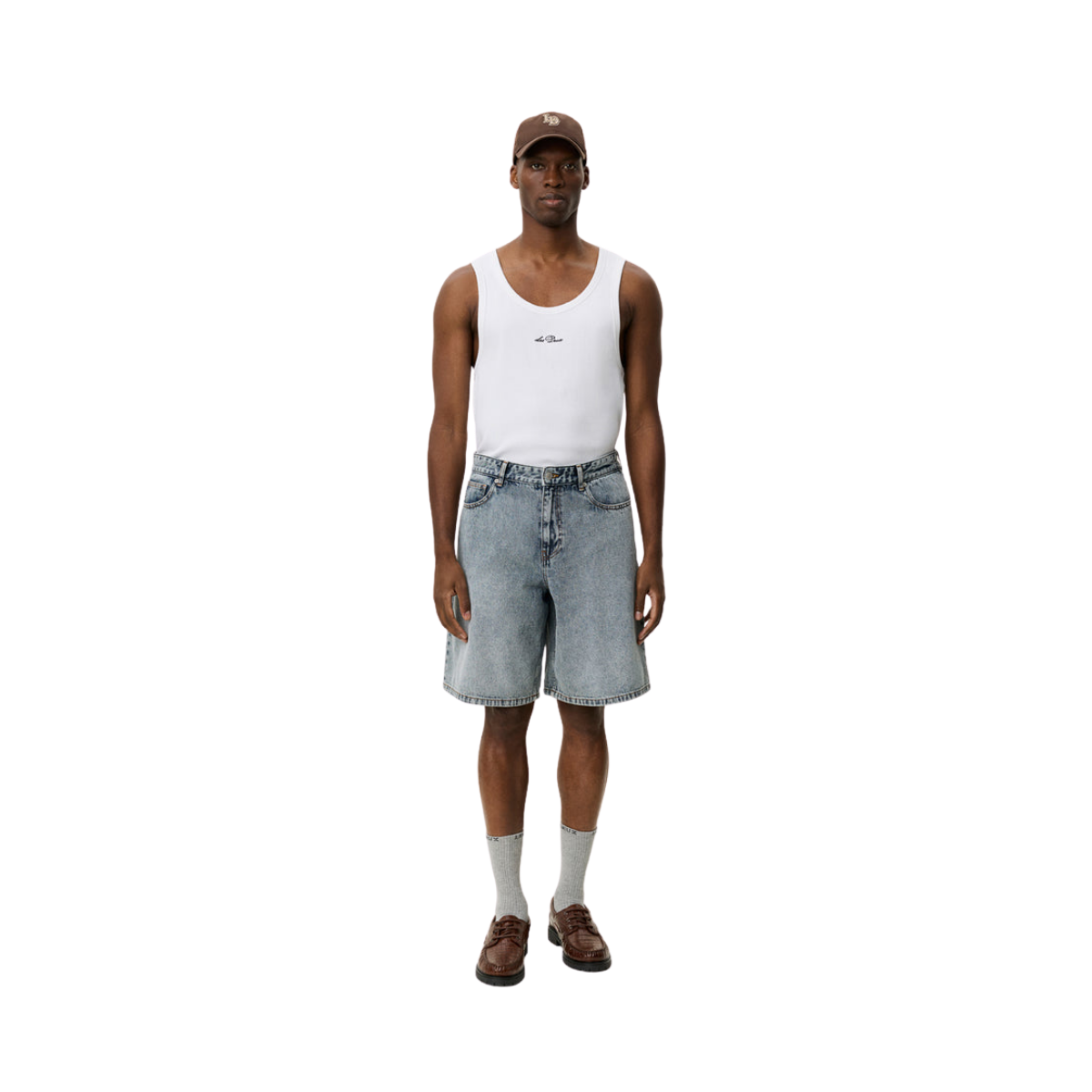 Ryder Ice Blue Denim Shorts - Light Ice Blue Wash