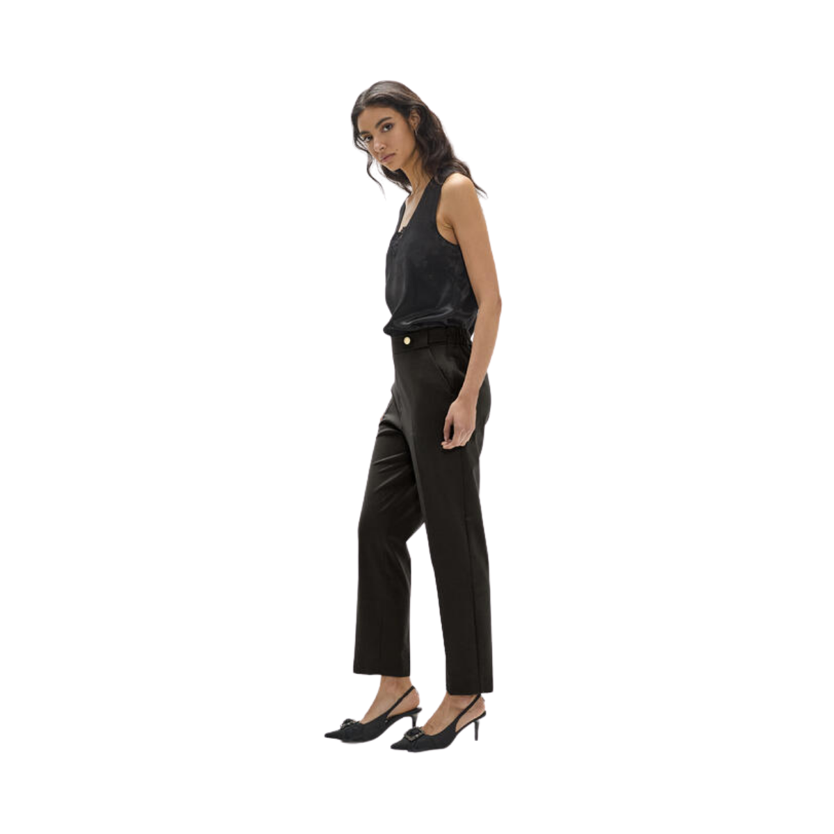 Basic Barcelona Pants - 00N Black