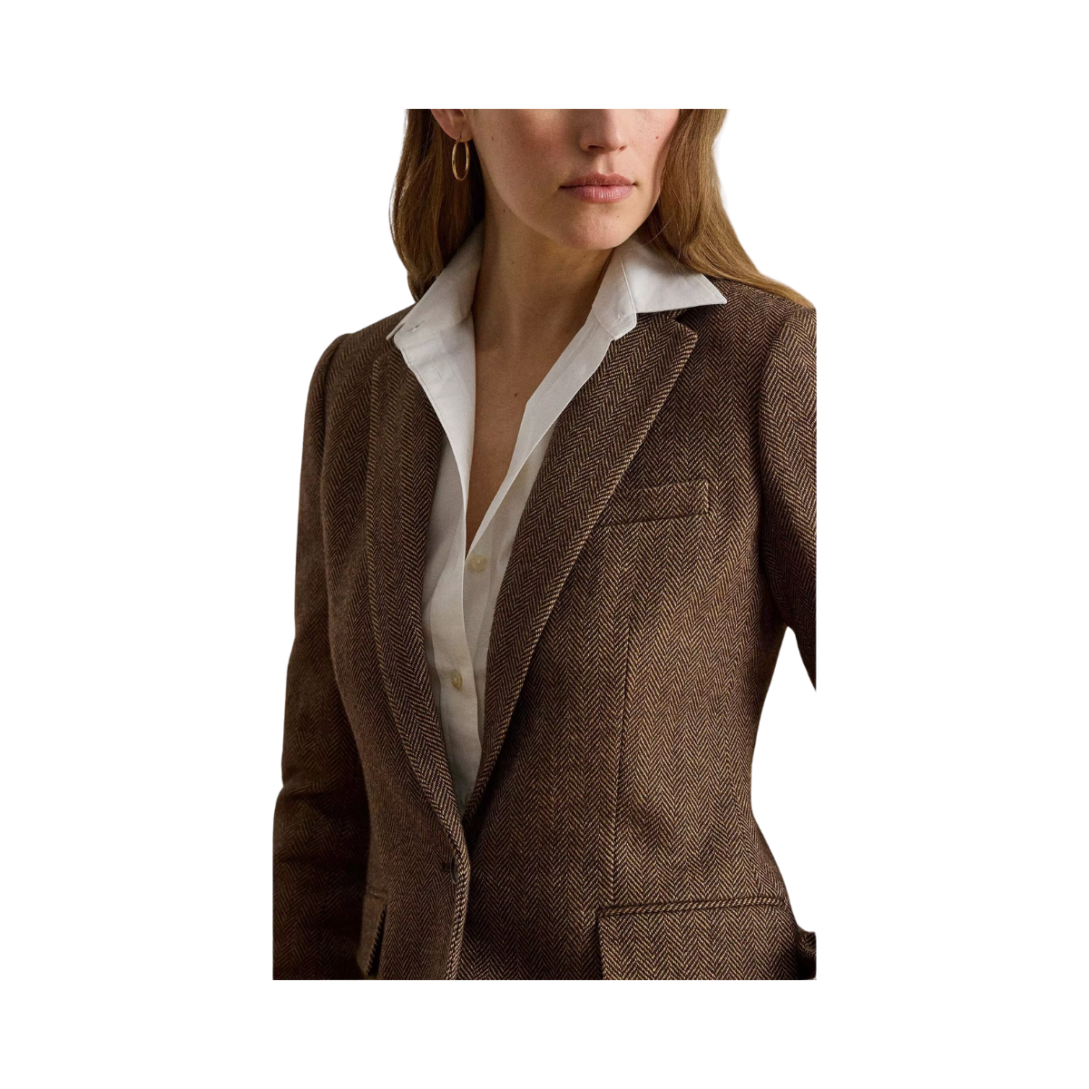 Woven Blazer/Sport Coat - Brown