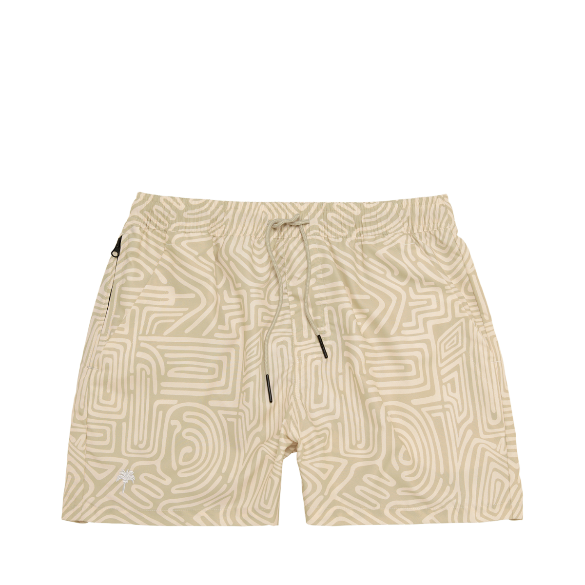 Cream Golconda Swim Shorts - Beige