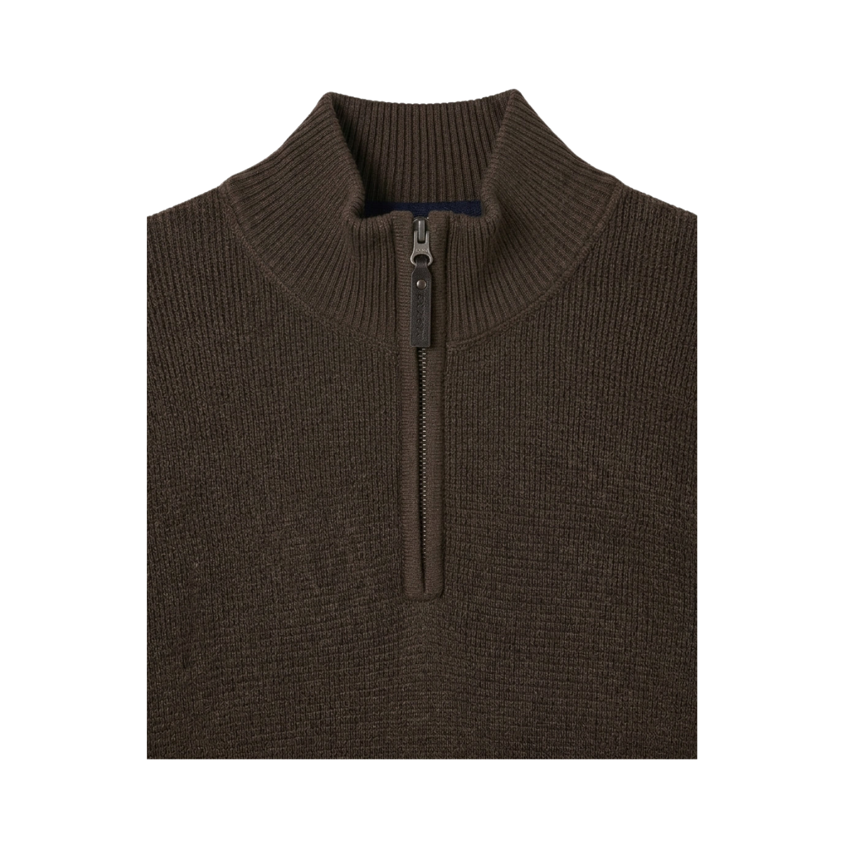 12489 CooperSi Halfzip Structure - 26320 Brown Coffee
