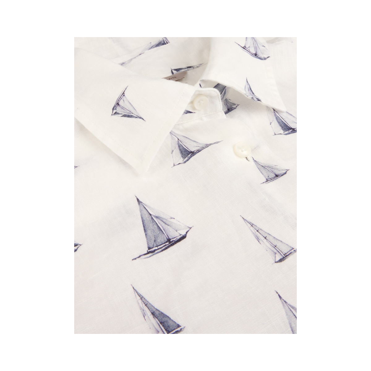 Siri Shirt - Blue Pattern