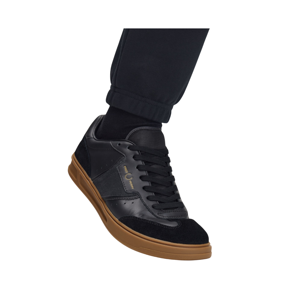 B4 Leather / Suede - Black