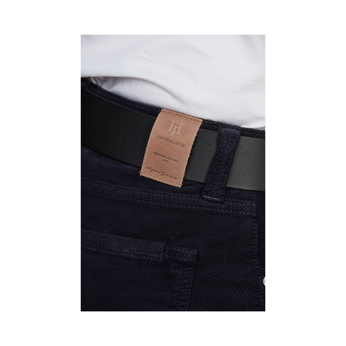 5-Pkt Cut'N Sew Twill Cord - Navy
