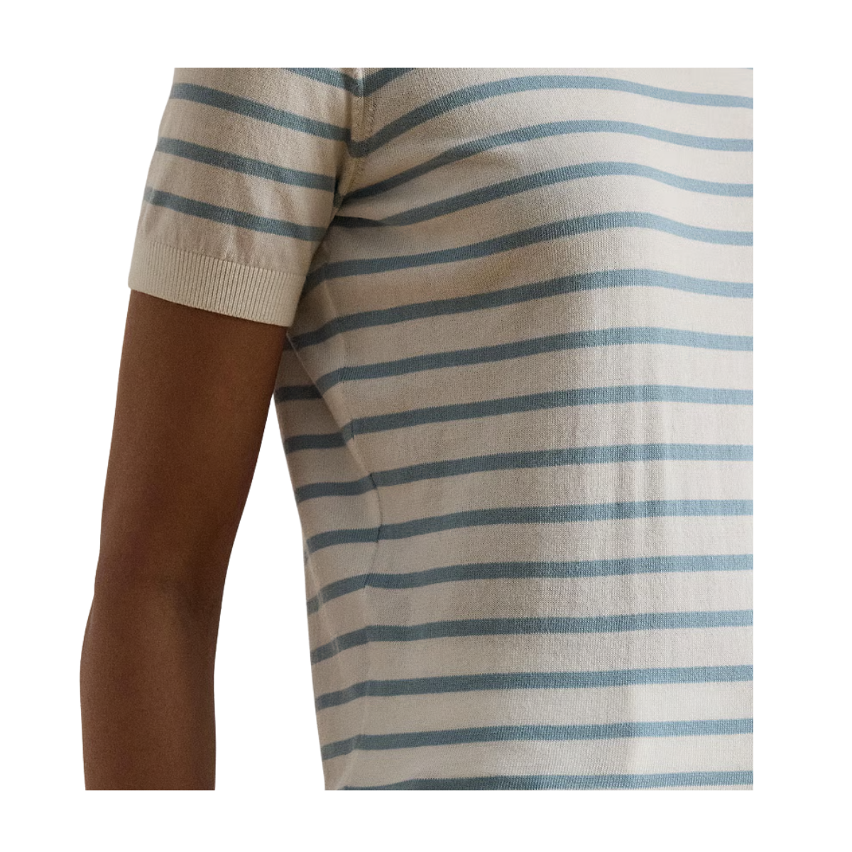Sweater Pullover - White/Blue Note