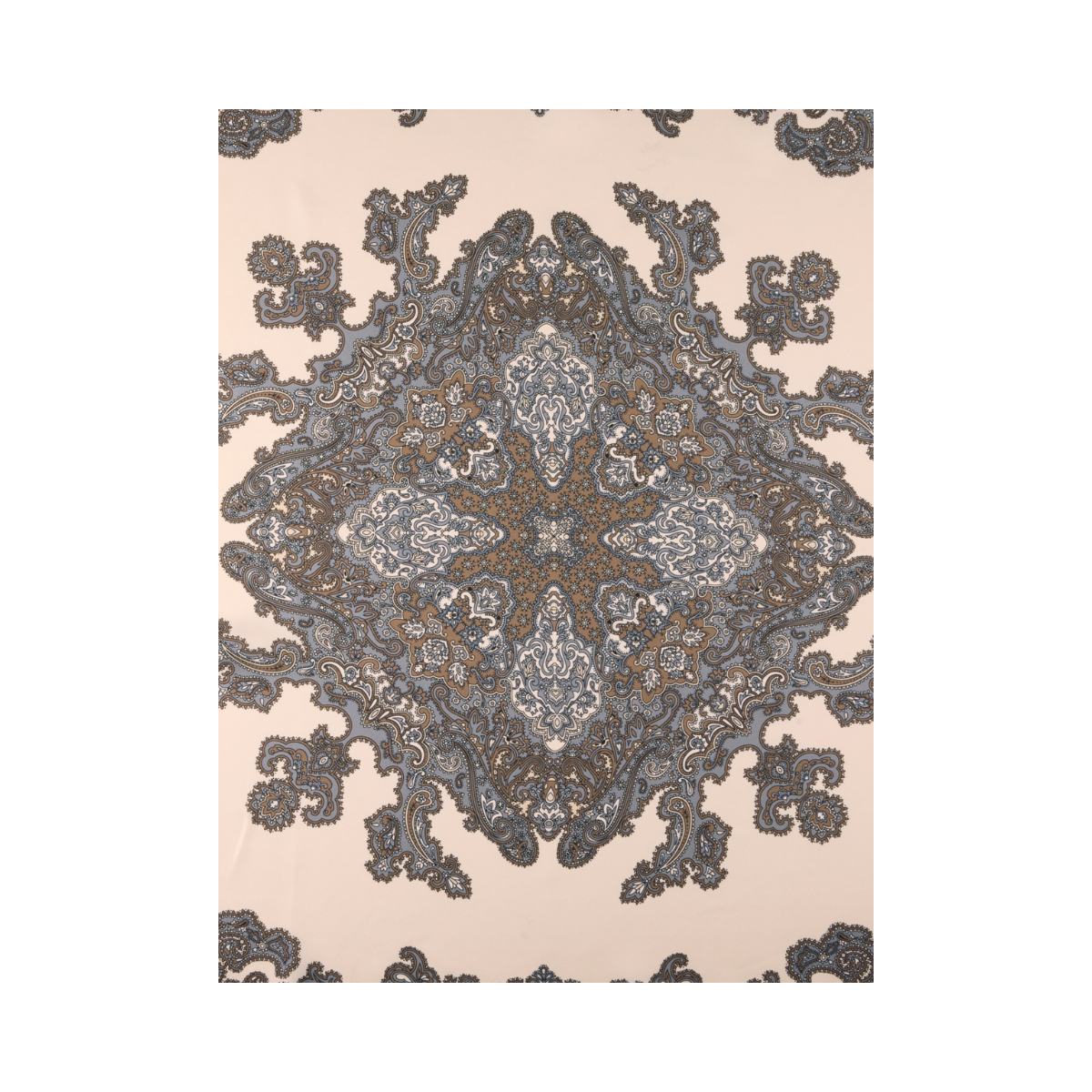 Silk Scarf - Beige