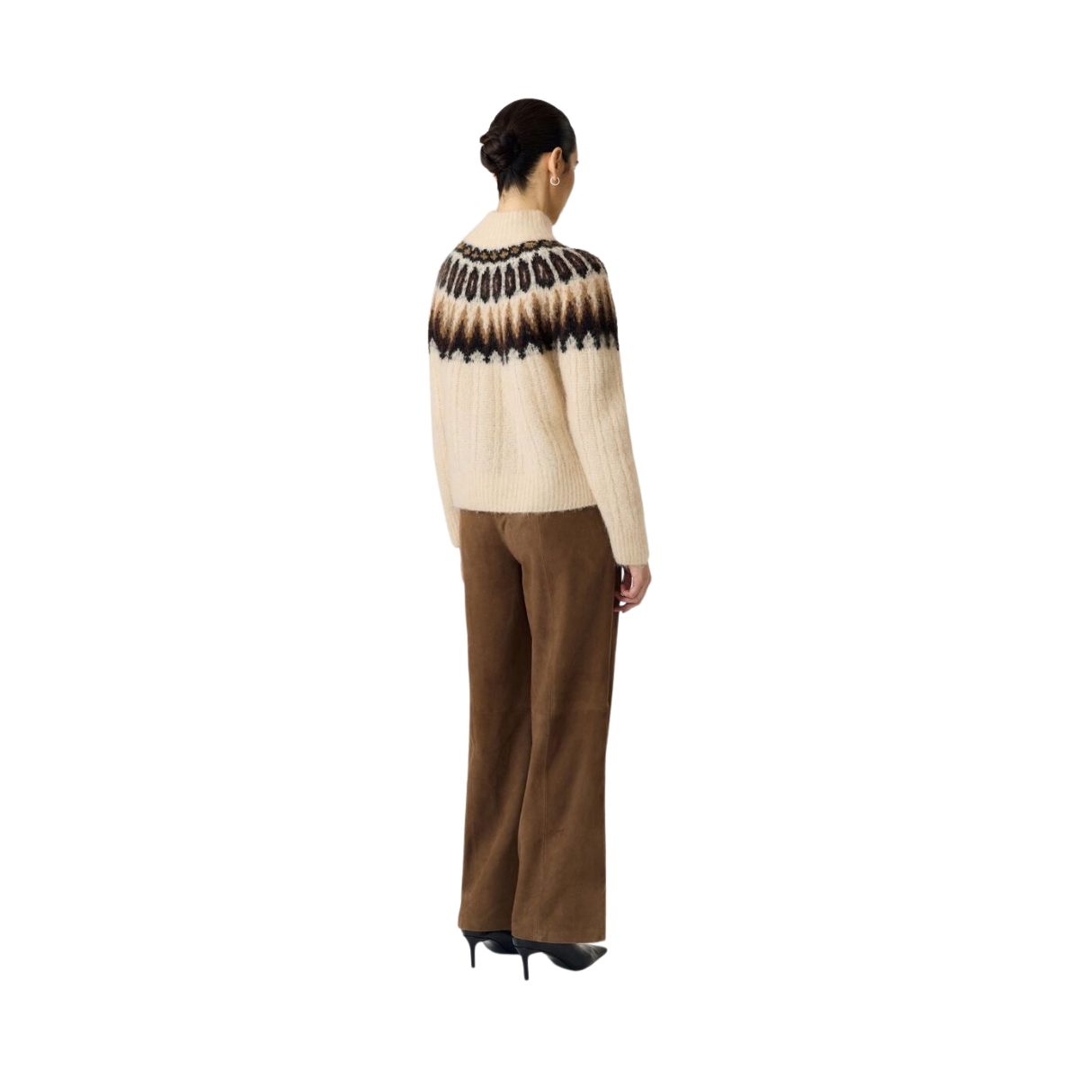 YASDomina Knit Pullover - Wood Ash