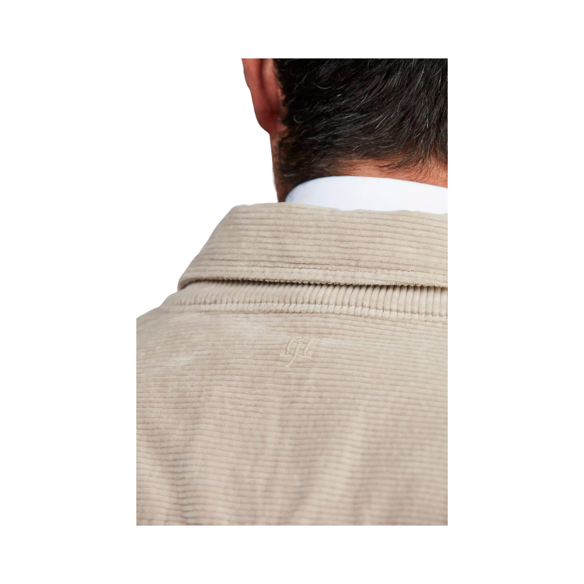8W Corduroy Overshirt - Beige