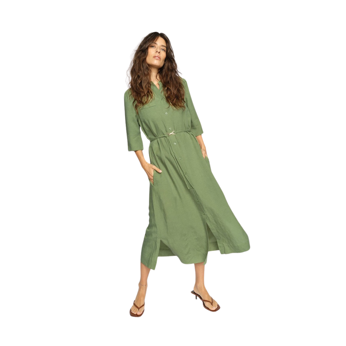 MMRayas Alexis Dress - Turf Green