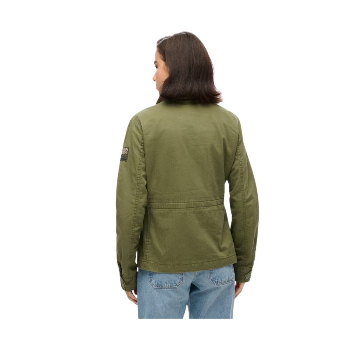 Military M65 Lined Jacket - Burnt Olive