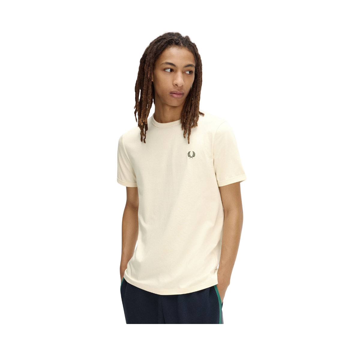 Ringer T-Shirt - Ecru