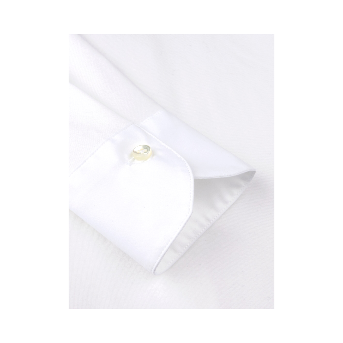 Salma Shirt, Jersey back - White