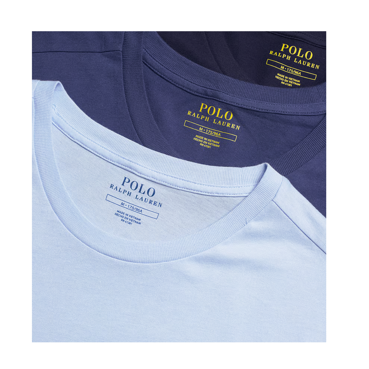 Crew 3 Pack Undershirt - NAVY