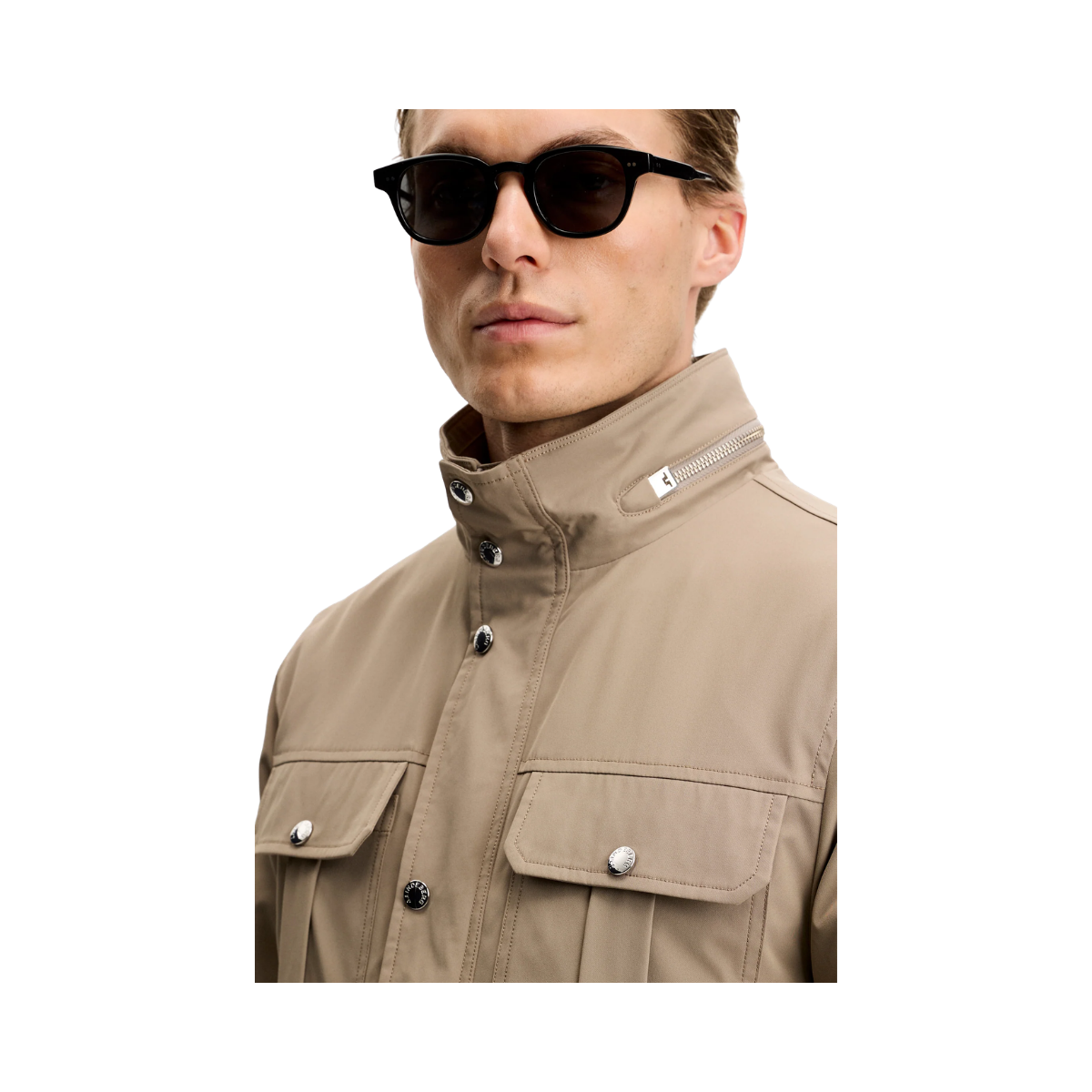 Bailey Recy Poly Jacket - Brindle