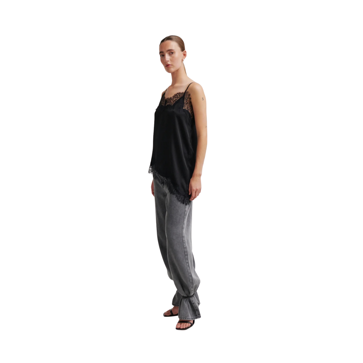 Lacia Strap Top - 8001 Black