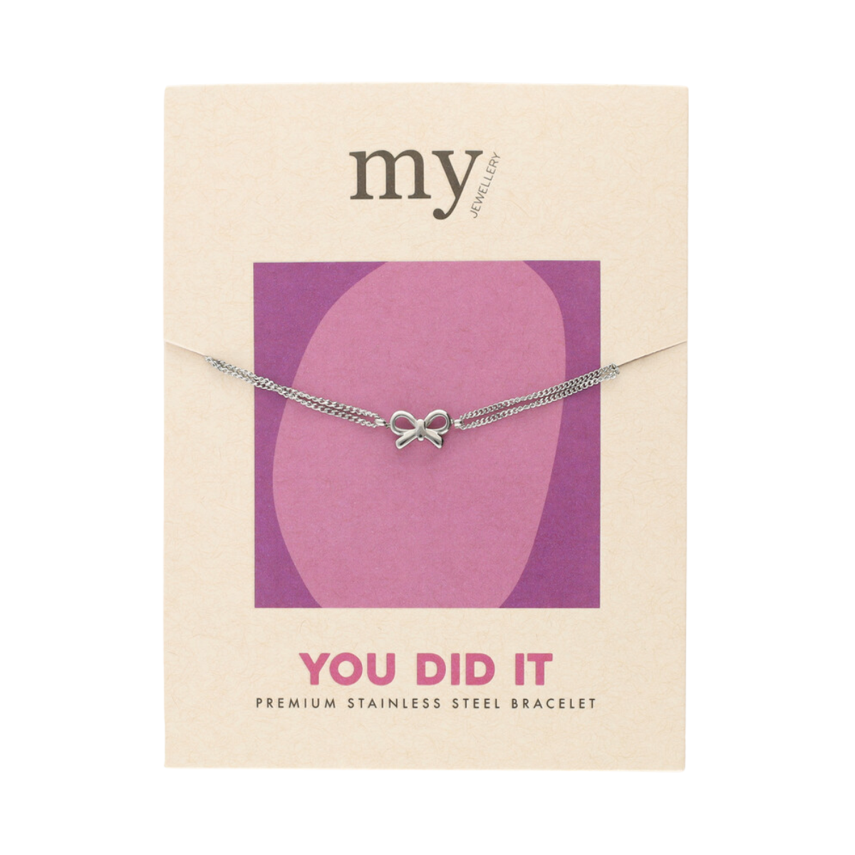 Bracelet Gifting Bow - Silver