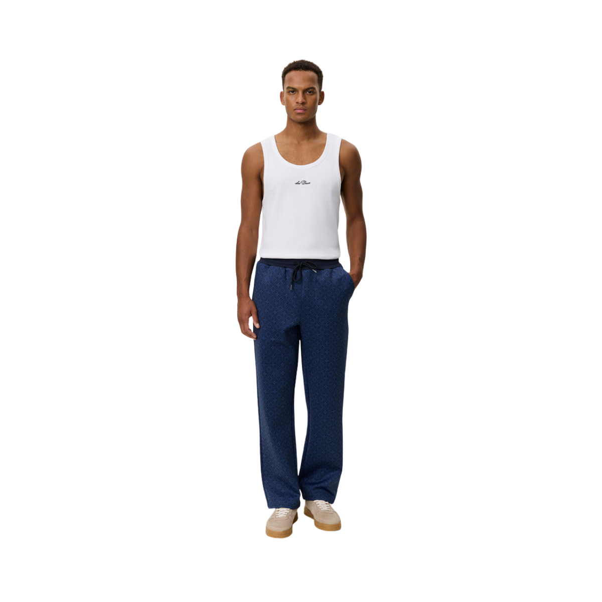 Ballier Crew Casual Track Pants - Dark Denim Blue