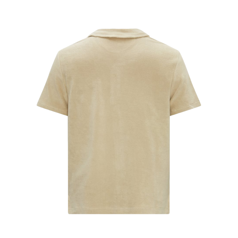 Terry Camp Shirt - Beige